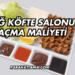 Çiğ Köfte Salonu Açma Maliyeti