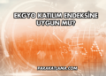 EKGYO Katılım Endeksine Uygun mu?