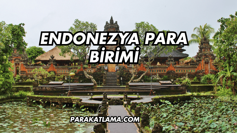 Endonezya Para Birimi