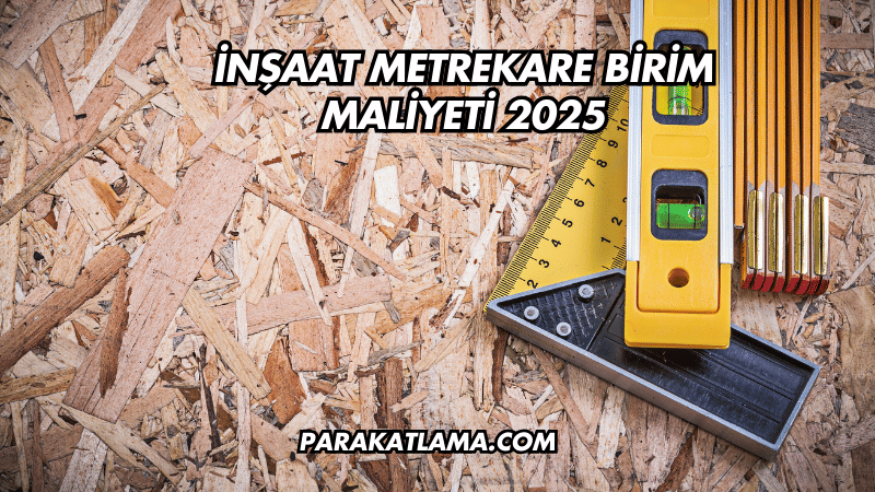 İnşaat Metrekare Birim Maliyeti 2025