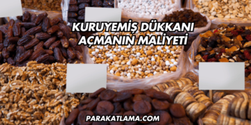 Kuruyemiş Dükkanı Açmanın Maliyeti