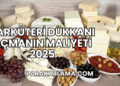 Şarküteri Dükkanı Açmanın Maliyeti 2025