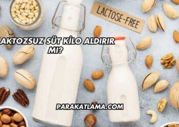 Laktozsuz Süt Kilo Aldırır mı?